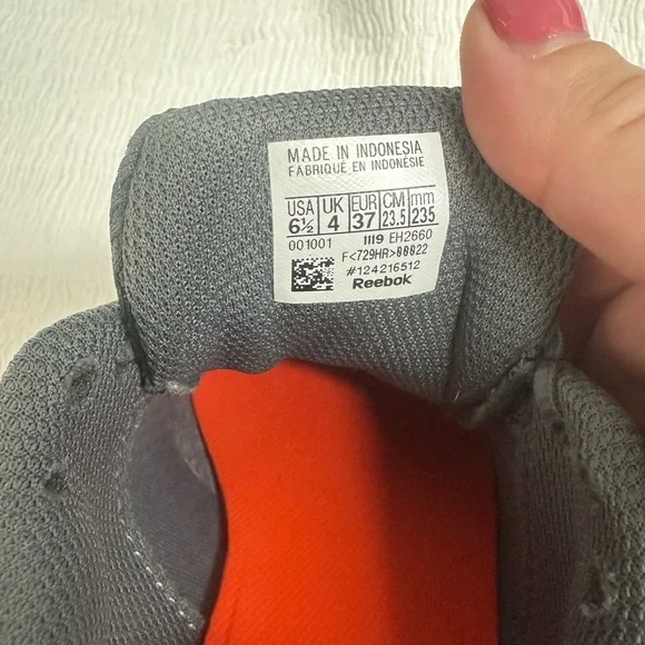 Reebok Endless Road 2 Womens Athletic Running Shoes Size 6.5 Gray Blue - Picture 2 of 7